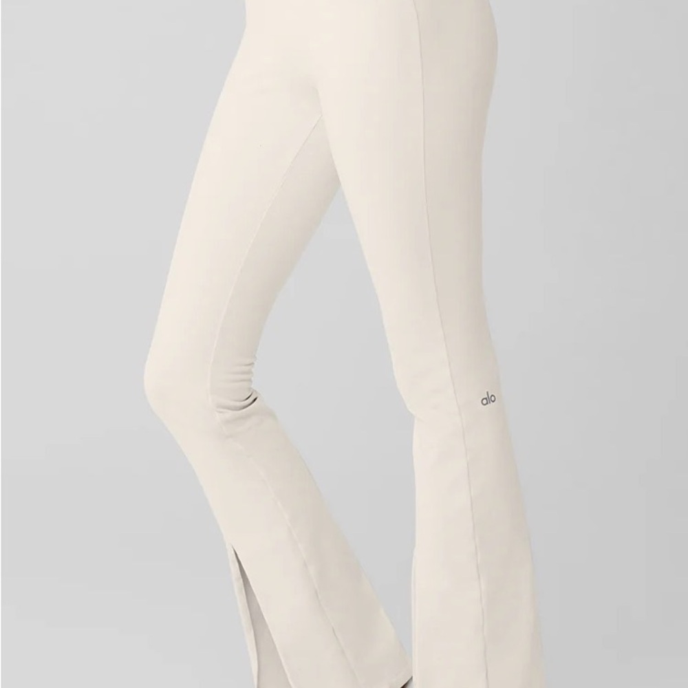 Alo Yoga Cream Flare Pants